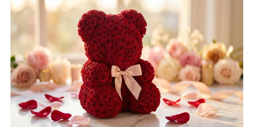 Rose Bears: How to Choose the Perfect Gift for Valentine's Day, March 8th and Other Holidays