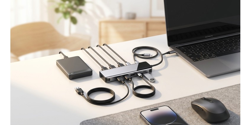 How to Choose a USB Hub for Laptop and PC: Port Types, Data Transfer Speed, and Compatibility in 2026