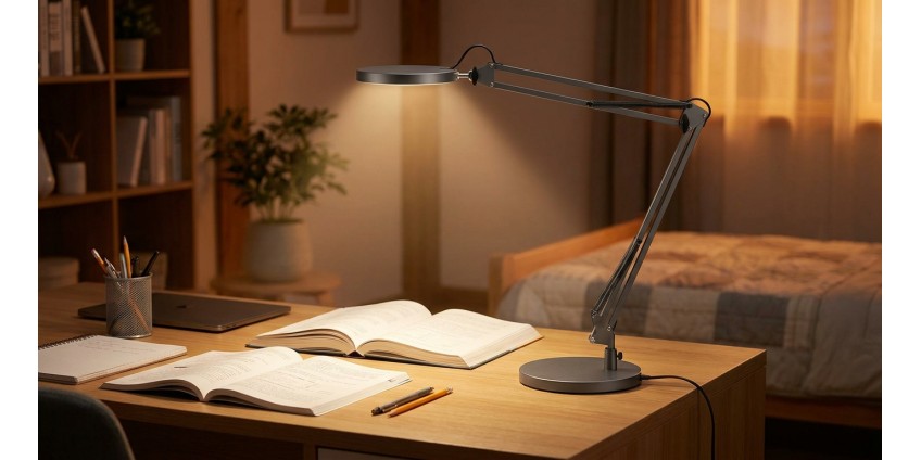 How to Choose a Desk Lamp for a Student in 2026: Workspace Lighting, Lamp Types, Brightness Control, and Child Eye Protection