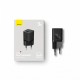 Мережевий зарядний пристрій Baseus GaN5 Fast Charger (mini) 1C 30W EU Black (CCGN070401)