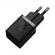 Мережевий зарядний пристрій Baseus GaN5 Fast Charger (mini) 1C 30W EU Black (CCGN070401)