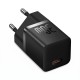 Мережевий зарядний пристрій Baseus GaN5 Fast Charger (mini) 1C 30W EU Black (CCGN070401)