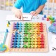 Treehole wooden educational board "3 in 1 Multiplication Table"