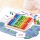 Treehole wooden educational board "3 in 1 Multiplication Table"
