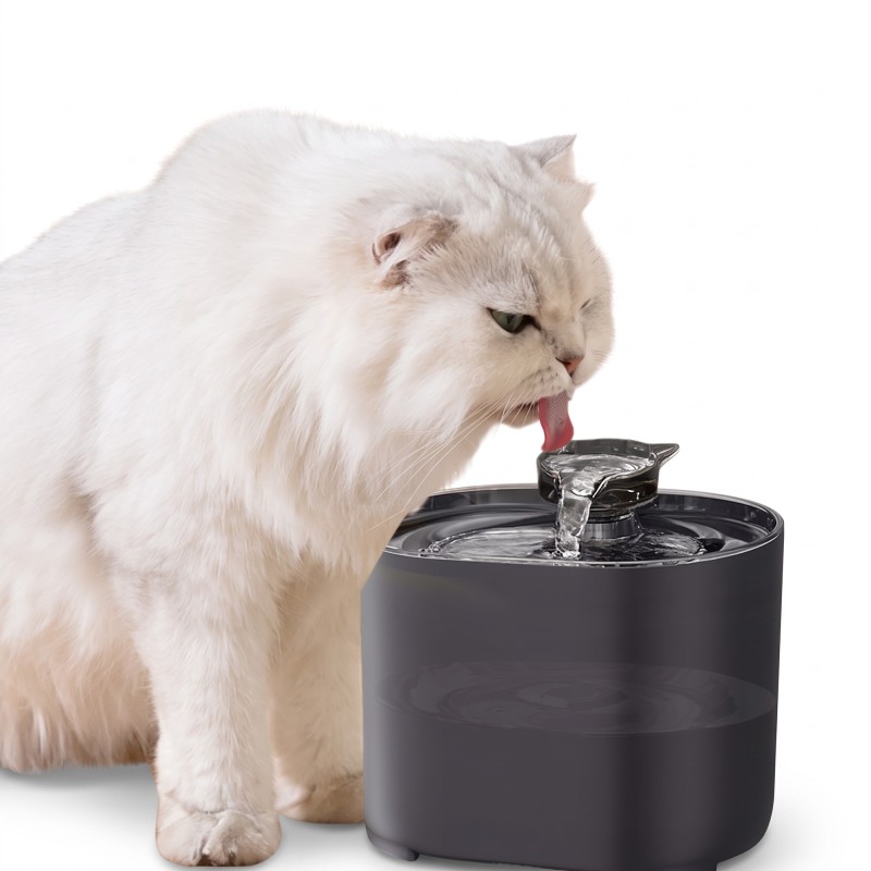 Automatic Drinking Fountain for Cats and Dogs FT666, USB, 2.2 L