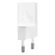 Мережевий зарядний пристрій Baseus GaN5 Fast Charger(mini) 1C 30W EU з кабелем Type-C, Moon White