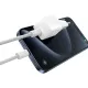 Мережевий зарядний пристрій Baseus GaN5 Fast Charger(mini) 1C 30W EU з кабелем Type-C, Moon White