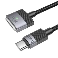 Кабель HOCO U141 Magnetic Type-C to MagSafe 3 140W, чорний