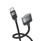 Кабель HOCO U141 Magnetic Type-C to MagSafe 3 140W, чорний Кабель HOCO U141 Magnetic Type-C to MagSafe 3 140W, чорний