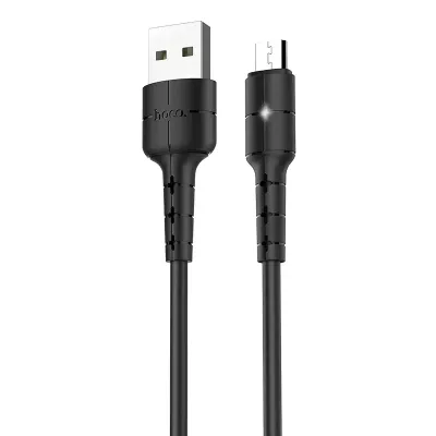HOCO X30 Star Charging USB to Micro USB Cable 1.2m, black HOCO X30 Star Charging USB to Micro USB Cable 1.2m, black