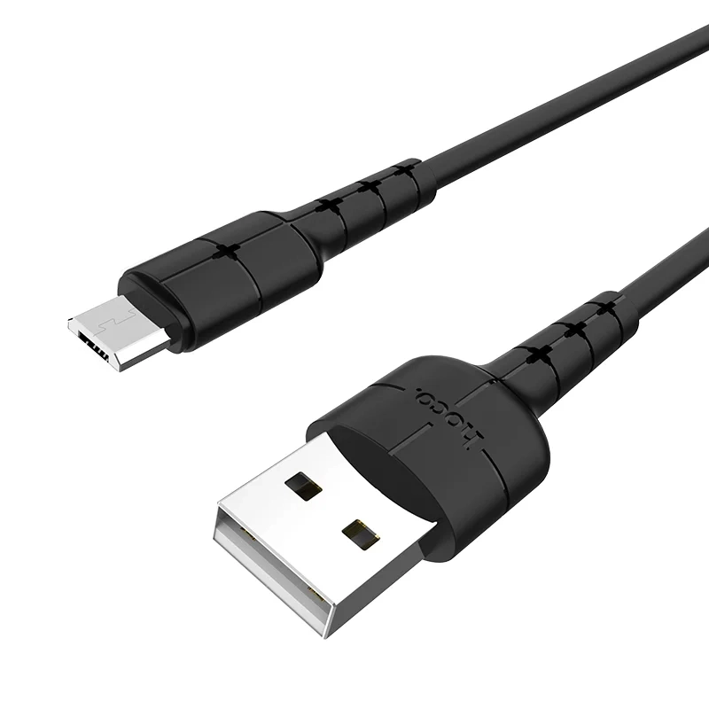 Кабель HOCO X30 Star Charging USB to Micro USB 1.2м, чорний