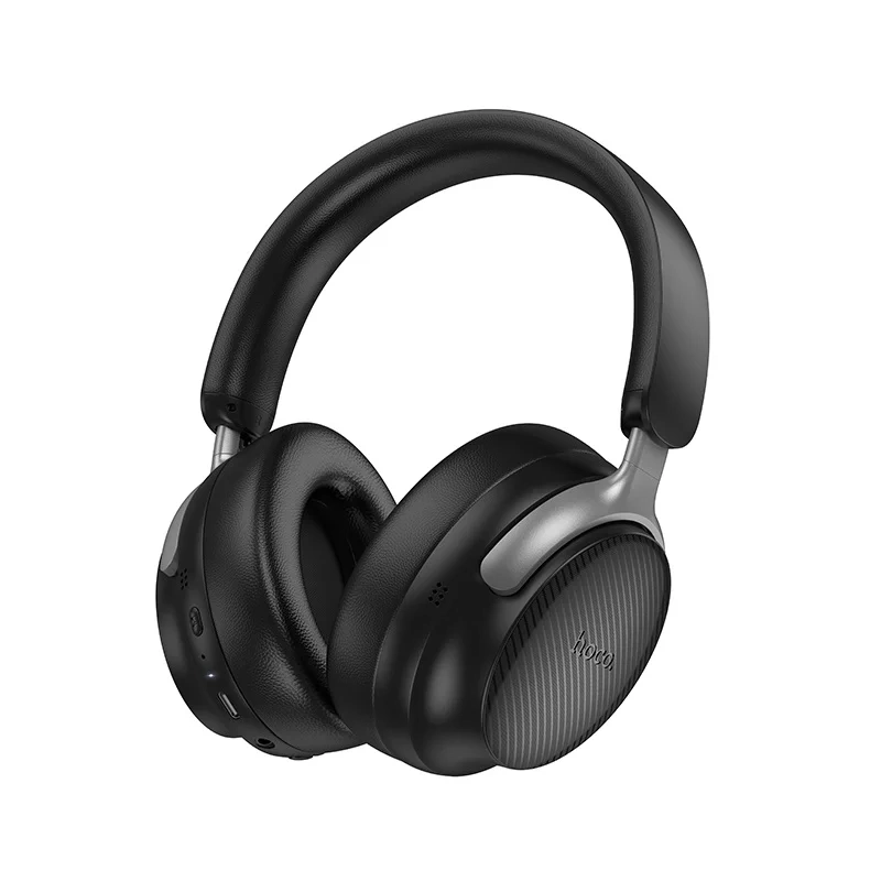 Бездротові накладні навушники HOCO W53 Plus Tone ANC з активним шумозаглушенням, Black