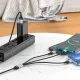 Кабель HOCO X102 Fresh 3-в-1 USB-A на Lightning, Micro-USB, Type-C, Black