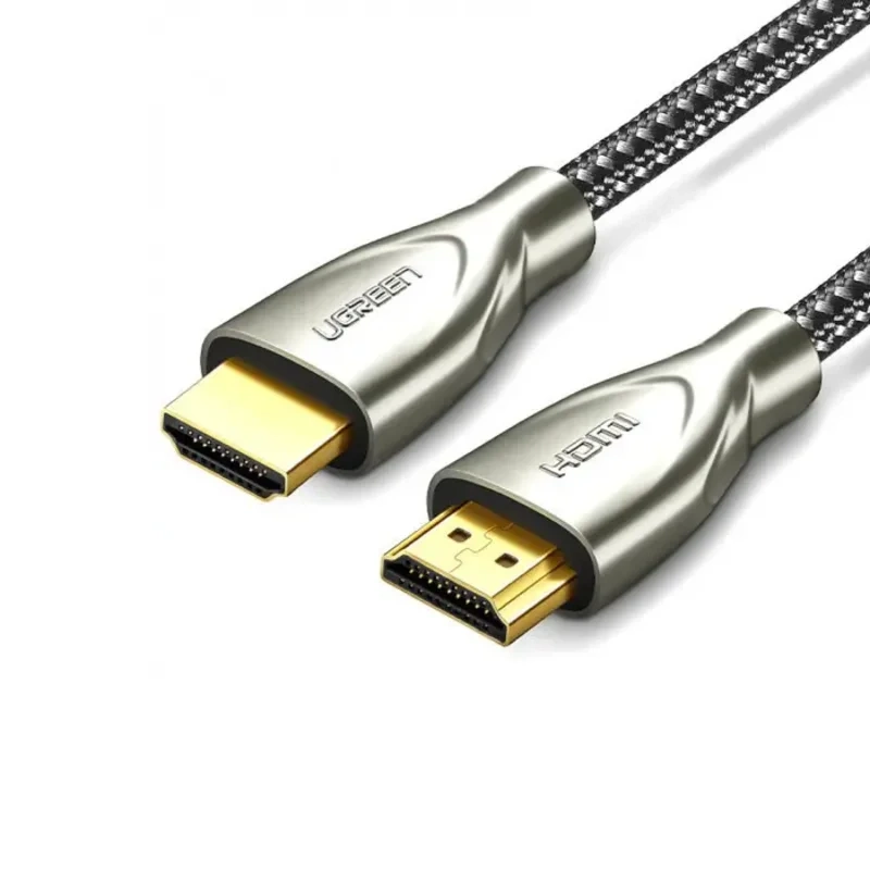 UGREEN HD131 HDMI Cable Carbon Fiber Zinc Alloy 1m, Gray (HD131)