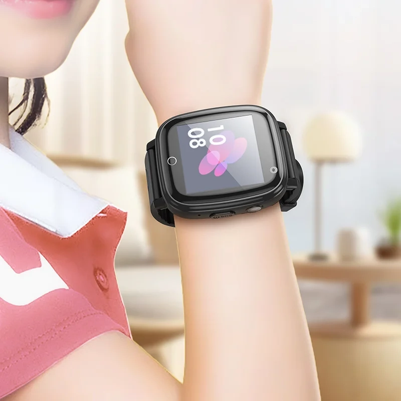 Детские смарт-часы HOCO Y100 36mm с функцией звонка, SIM 2G, IP65, черные
