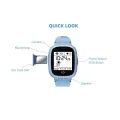 Дитячий смарт-годинник Kids SM LT30 з GPS, 4G та SOS-кнопкою, 36 мм, синій
