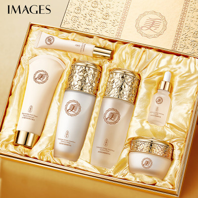 Подарочный набор IMAGES Cordyceps Ginkgo Luxurious Essence Six Piece Set против морщин 6 в 1