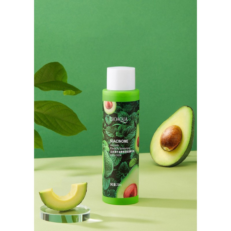 Подарунковий набір з авокадо та ментолом Bioaqua Niacinome Avocado Elasticity Moisturizing 6 в 1