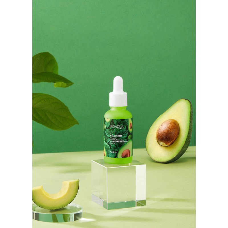 Подарунковий набір з авокадо та ментолом Bioaqua Niacinome Avocado Elasticity Moisturizing 6 в 1