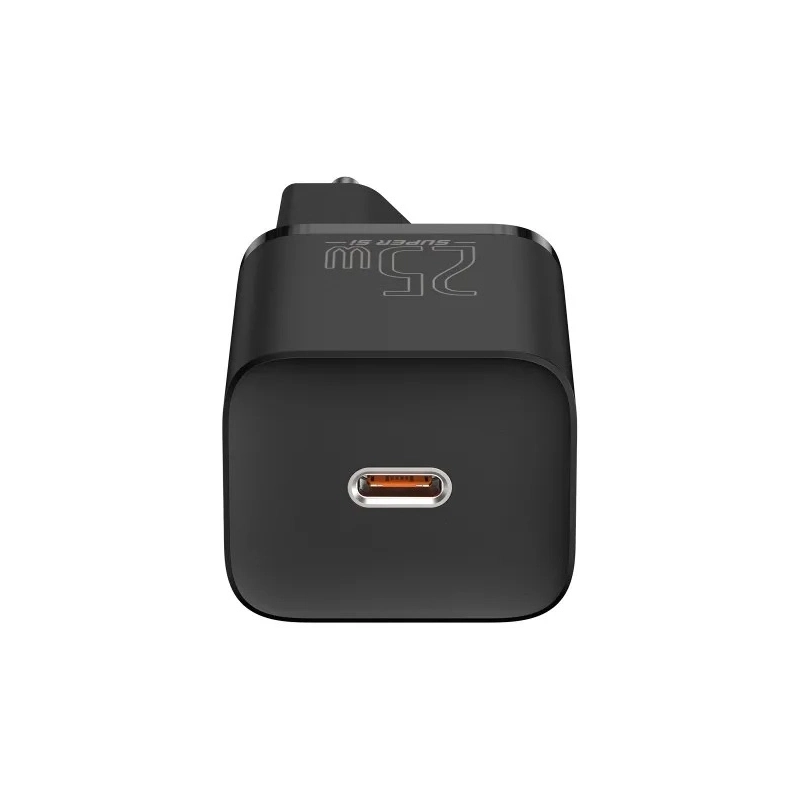 Мережевий зарядний пристрій Baseus Super Si Quick Charger 1C 25W EU Black