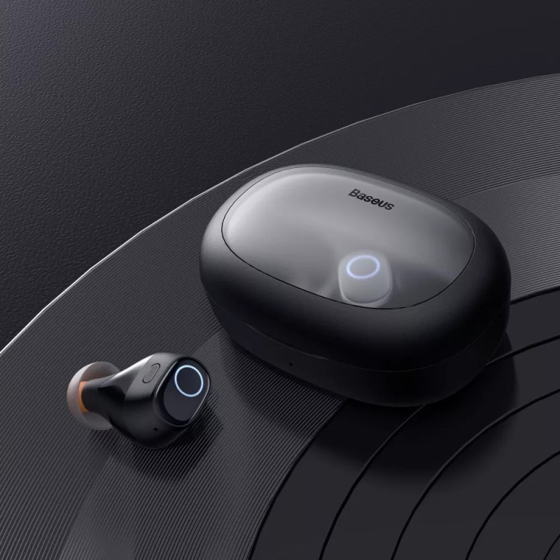 Бездротові навушники Baseus Bowie WM03 TWS з вбудованим мікрофоном Bluetooth 5.3 Type-C Чорні (NGTW330401)