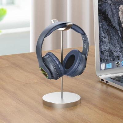 Беспроводные наушники BOROFONE BO17 Wireless Headphones со встроенным микрофоном Bluetooth 5.0 + AUX + TF Dark Blue (BO17DU)