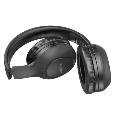 Беспроводные наушники BOROFONE BO19 MUSIQUE BT HEADPHONES со встроенным микрофоном Bluetooth 5.3 Black (BO19B)