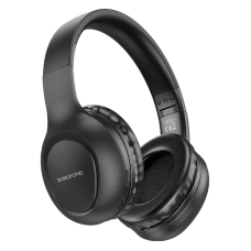 Бездротові навушники BOROFONE BO19 MUSIQUE BT HEADPHONES з вбудованим мікрофоном Bluetooth 5.3 Black (BO19B)