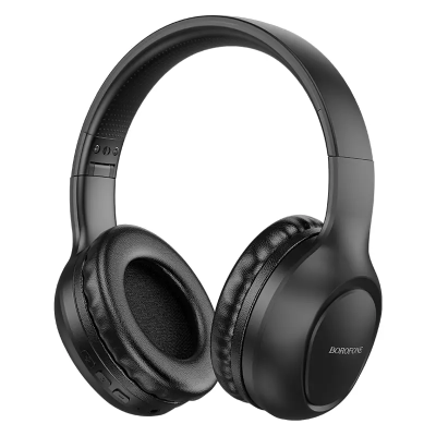 Беспроводные наушники BOROFONE BO19 MUSIQUE BT HEADPHONES со встроенным микрофоном Bluetooth 5.3 Black (BO19B)