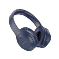 Беспроводные наушники BOROFONE BO20 PLAYER BT HEADPHONES со встроенным микрофоном Bluetooth 5.3 + AUX Blue (BO20U)