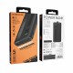 УМБ BOROFONE BT32 PRECIOUS Mobile PowerBank 10000 mAh 2A 2xUSB-A Black (BT32B)