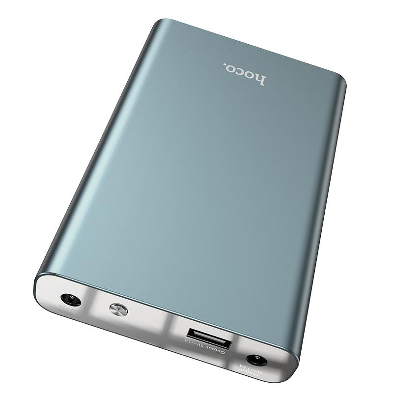 УМБ HOCO J97 UPS Multi-Function Power Bank 10000 mAh 2xDC + 1xUSB-A Metal Gray (6931474784148)