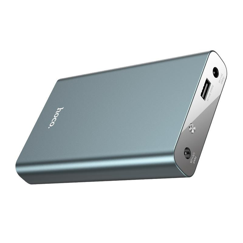 УМБ HOCO J97 UPS Multi-Function Power Bank 10000 mAh 2xDC + 1xUSB-A Metal Gray (6931474784148)