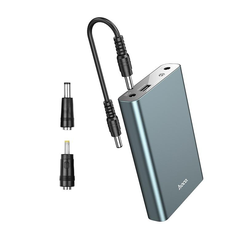 УМБ HOCO J97 UPS Multi-Function Power Bank 10000 mAh 2xDC + 1xUSB-A Metal Gray (6931474784148)