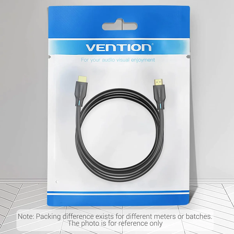 Кабель Vention HDMI - HDMI, v2.1, 8K 60Hz, 4K 120Hz, 2K 144Hz, 1080P 160Hz 2 м (AANBH)