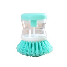 Щітка з мильницею для посуду з дозатором Бірюзова