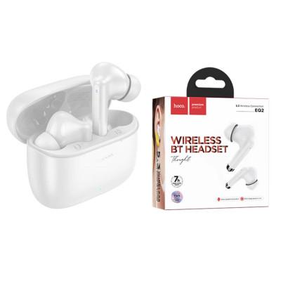 Бездротові навушники HOCO EQ2 Thought True Wireless (TWS) Headset, Bluetooth 5.3, 320 mAh, White (6931474798534)