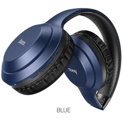 Наушники HOCO W30 Fun Move, Bluetooth 5.0, TF, AUX, 300mAh Blue (6931474735799)