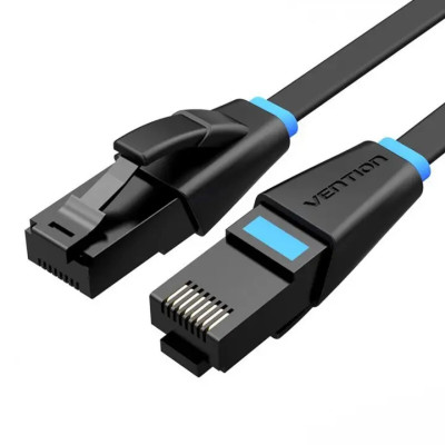 Кабель мережевий Vention Cat.6 UTP RJ45 Інтернет кабель (патч-корд, Patch Cable) 1.5 м Black (IBEBG)