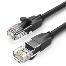 Кабель сетевой Vention Cat.6 UTP RJ45 Интернет кабель (патч-корд, Patch Cable) 5 м Black (IBEBJ)