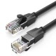 Кабель мережевий Vention Cat.6 UTP RJ45 Інтернет кабель (патч-корд, Patch Cable) 15 м Black (IBEBN)