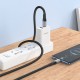 Кабель Borofone BX88 Solid Type-C to Type-C 60W 3A, Power Delivery, QuickCharge 4.0, 1м Black (BX88CCB)