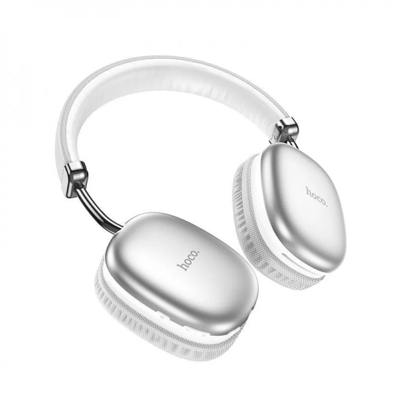 Навушники HOCO W35 Stereo Wireless Headphones з вбудованим мікрофоном 400 mAh Bluetooth 5.3, 40г, AUX, Micro-SD Білі