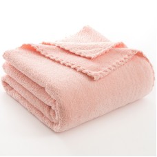 Махровое полотенце Розовое 105х105 см