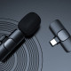 Беспроводной петельный микрофон K8 Type-C (K1-Type-C) Всенаправленный Черный