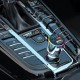 АЗП з FM-модулятором Proove FM Launcher Power Drive 30W (PD+QC3.0) Type-C+USB+AUX Silver