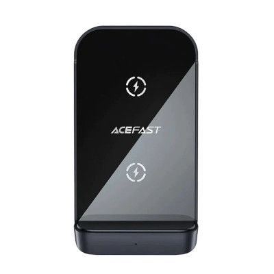 Беспроводное зарядное устройство для Acefast AirCharge E14 Desktop Wireless Charger 15W Space Grey (AFE14)