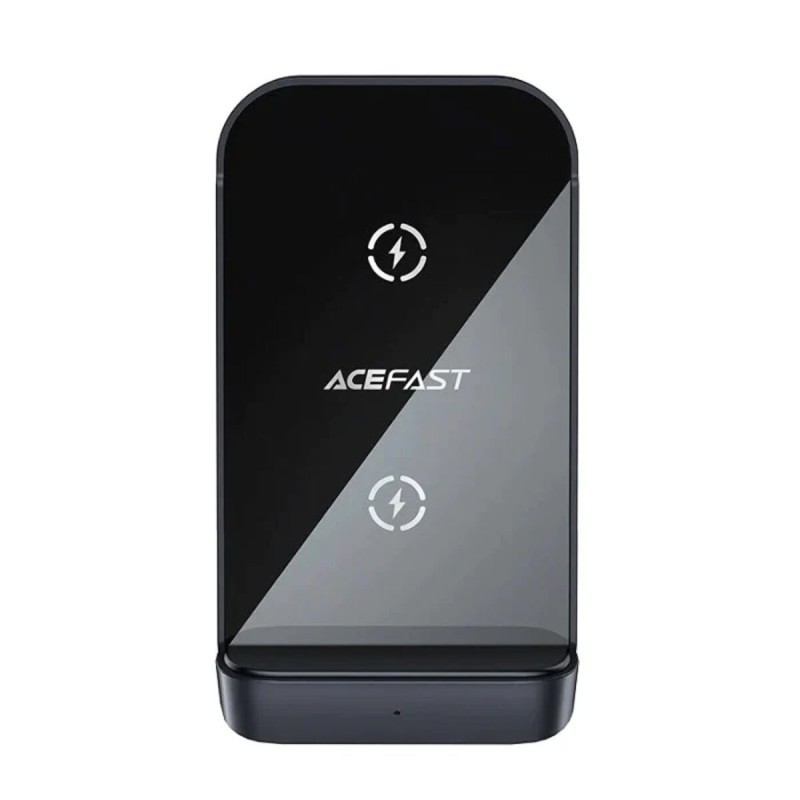 Бездротовий зарядний пристрій Acefast AirCharge E14 Desktop Wireless Charger 15W Space Grey (AFE14)