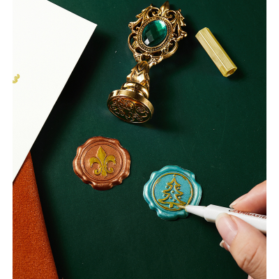 Набор для создания восковых печатей Sealing Wax Set SP272 New Year Set