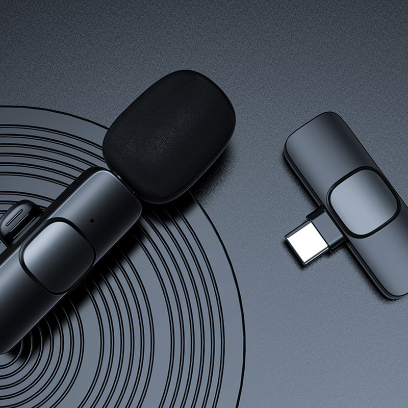 Беспроводной петельный микрофон K9 Lightning (K9-Lightning) для iPhone Всенаправленный Черный